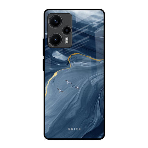Deep Ocean Marble Glossy Case for Poco F5 5G