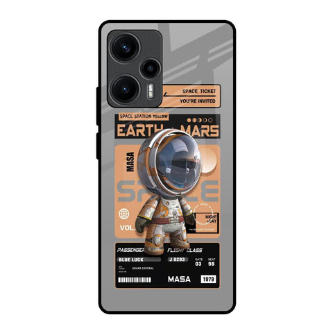 Space Ticket Glossy Case for Poco F5 5G