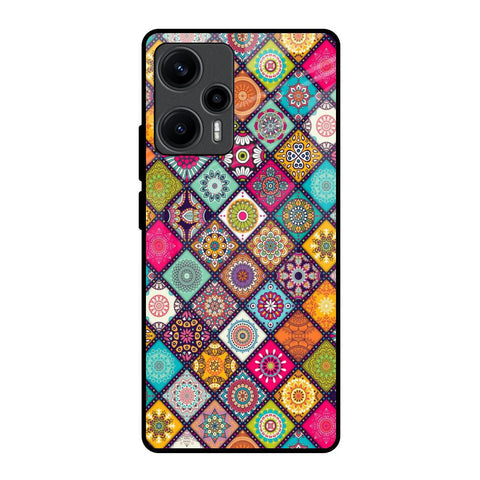 Multicolor Mandala Glossy Case for Poco F5 5G