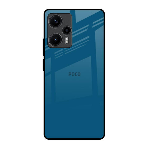 Cobalt Blue Glossy Case for Poco F5 5G
