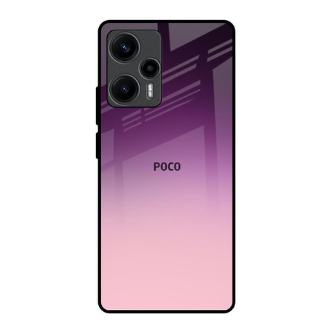Purple Gradient Glossy case for Poco F5 5G