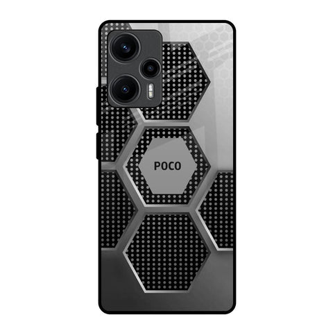 Hexagon Style Glossy Case For Poco F5 5G
