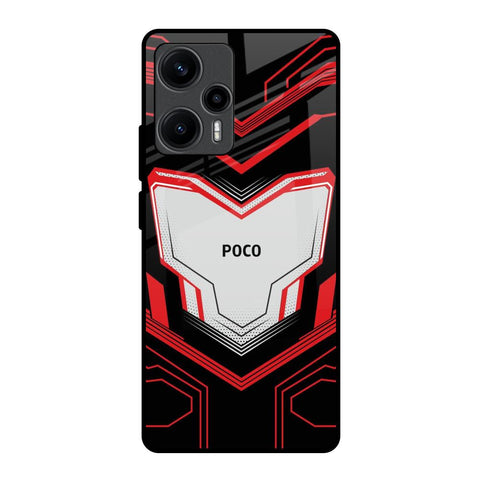 Quantum Suit Glossy Case For Poco F5 5G