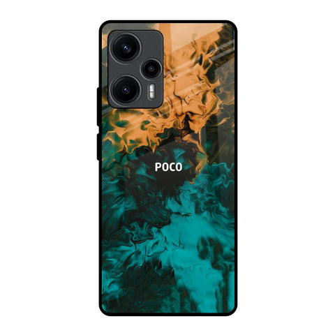 Watercolor Wave Glossy Case for Poco F5 5G