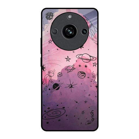 Space Doodles Glossy Case for Realme 11 Pro 5G