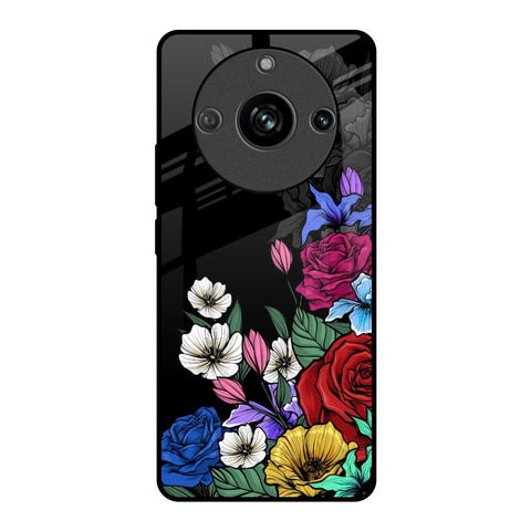 Rose Flower Bunch Art Glossy Case for Realme 11 Pro 5G