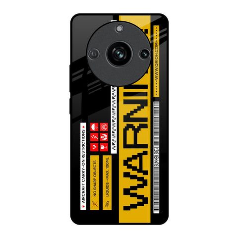 Aircraft Warning Glossy Case for Realme 11 Pro 5G