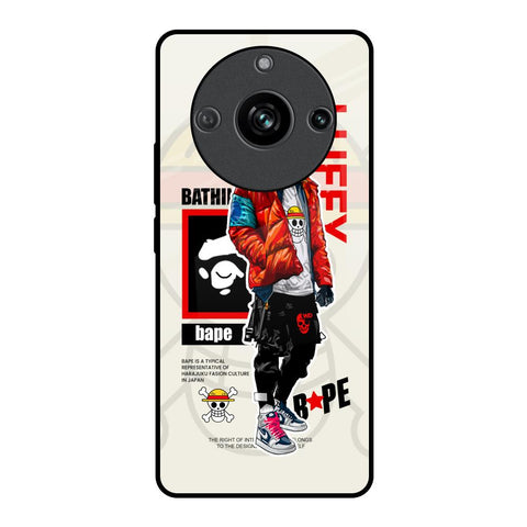 Bape Luffy Glossy Case for Realme 11 Pro 5G