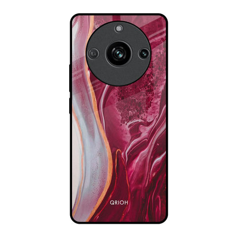 Crimson Ruby Glossy Case for Realme 11 Pro 5G
