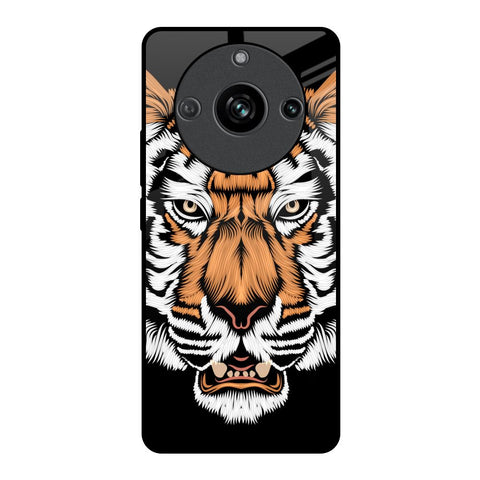 Angry Tiger Glossy Case For Realme 11 Pro 5G