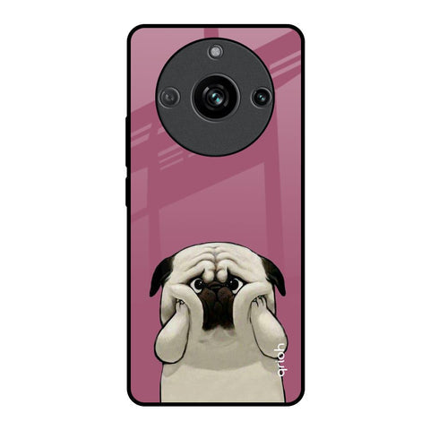 Funny Pug Face Glossy Case For Realme 11 Pro 5G
