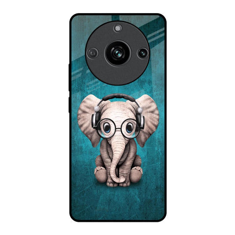 Adorable Baby Elephant Glossy Case For Realme 11 Pro 5G