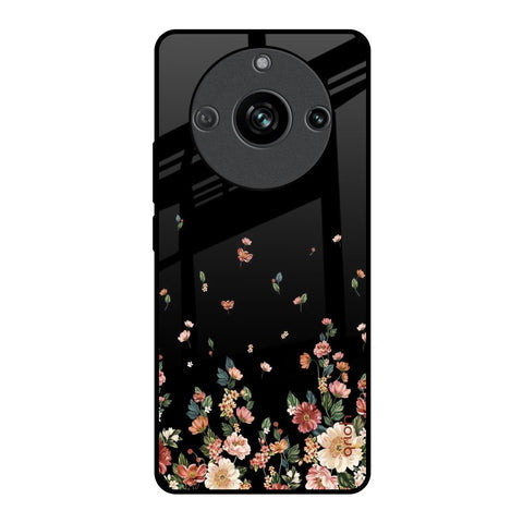 Floating Floral Print Glossy Case for Realme 11 Pro 5G