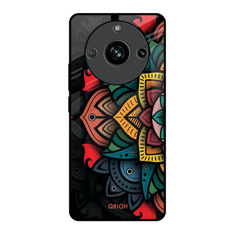 Retro Gorgeous Flower Glossy Case for Realme 11 Pro 5G