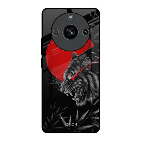 Red Moon Tiger Glossy Case for Realme 11 Pro 5G