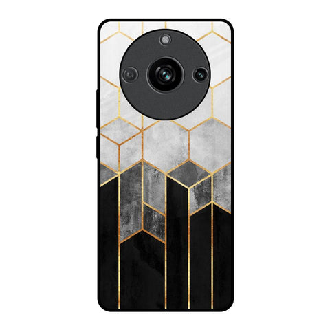 Tricolor Pattern Glossy Case for Realme 11 Pro 5G