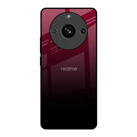 Wine Red Glossy Case For Realme 11 Pro 5G