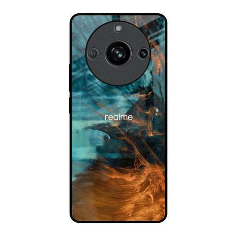 Golden Splash Glossy Case for Realme 11 Pro 5G