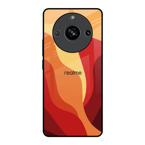 Magma Color Pattern Glossy Case for Realme 11 Pro 5G
