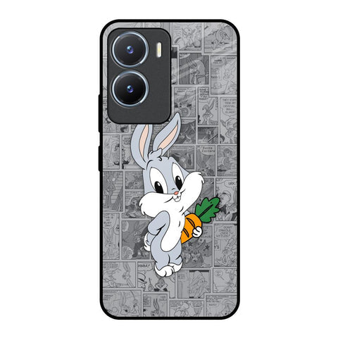 Cute Baby Bunny Glossy Case for Vivo T2x 5G