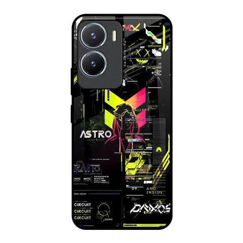 Astro Glitch Glossy Case for Vivo T2x 5G