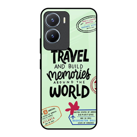 Travel Stamps Glossy Case for Vivo T2x 5G