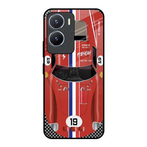 Racing Vintage Glossy Case for Vivo T2x 5G