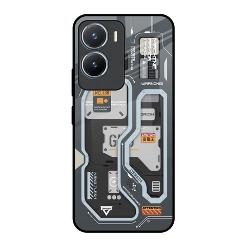 Retro Futuristic Glossy Case for Vivo T2x 5G