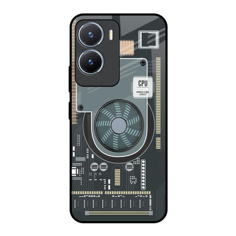 Motherboard Circuit Glossy Case for Vivo T2x 5G