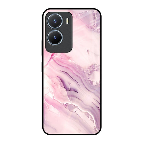 Diamond Pink Gradient Glossy Case For Vivo T2x 5G