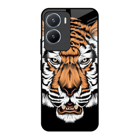 Angry Tiger Glossy Case For Vivo T2x 5G