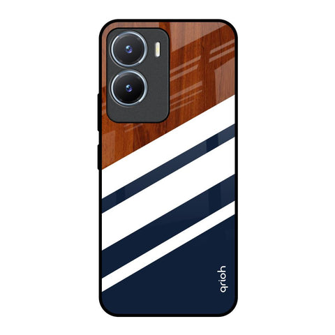 Bold Stripes Glossy Case for Vivo T2x 5G