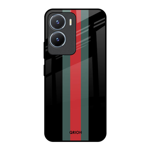 Vertical Stripes Glossy Case for Vivo T2x 5G
