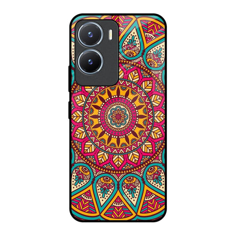 Elegant Mandala Glossy Case for Vivo T2x 5G