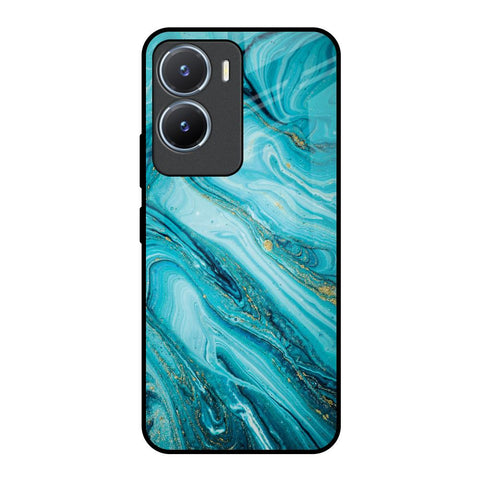 Ocean Marble Glossy Case for Vivo T2x 5G