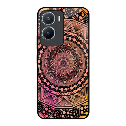 Floral Mandala Glossy Case for Vivo T2x 5G