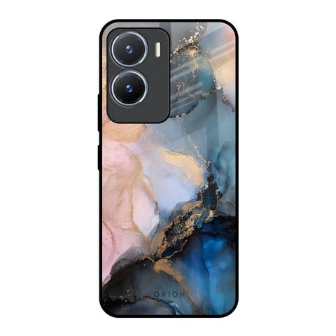 Marble Ink Abstract Glossy Case for Vivo T2x 5G