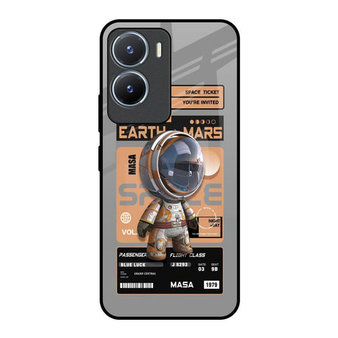 Space Ticket Glossy Case for Vivo T2x 5G