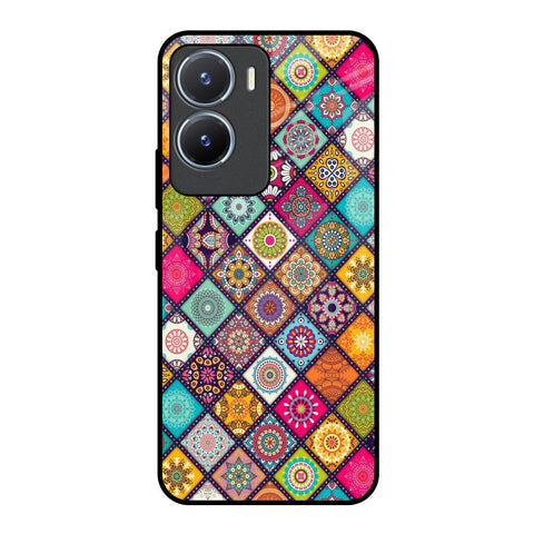Multicolor Mandala Glossy Case for Vivo T2x 5G