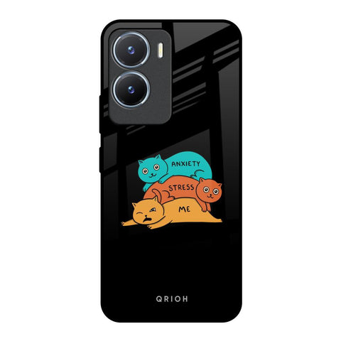 Anxiety Stress Glossy Case for Vivo T2x 5G