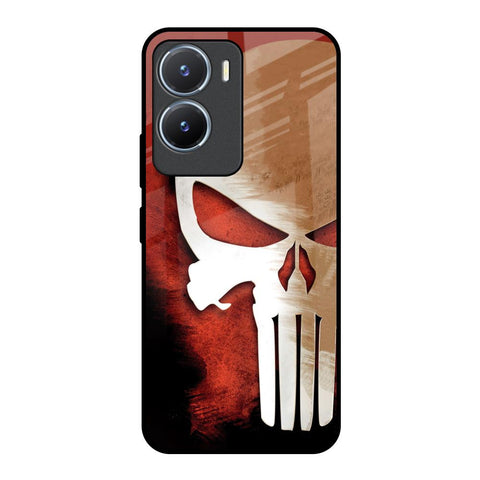 Red Skull Glossy Case for Vivo T2x 5G