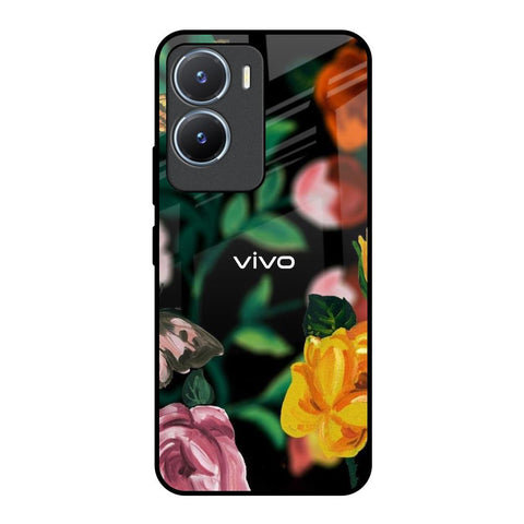 Flowers & Butterfly Glossy Case for Vivo T2x 5G