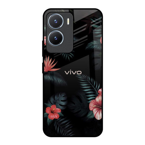 Tropical Art Flower Glossy Case for Vivo T2x 5G
