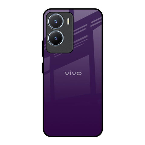 Dark Purple Glossy Case for Vivo T2x 5G