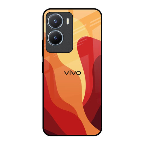 Magma Color Pattern Glossy Case for Vivo T2x 5G