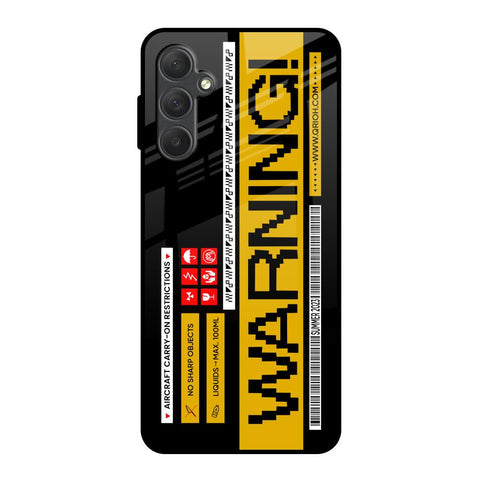 Aircraft Warning Glossy Case for Samsung Galaxy F54 5G