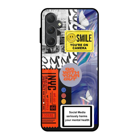 Smile for Camera Glossy Case for Samsung Galaxy F54 5G