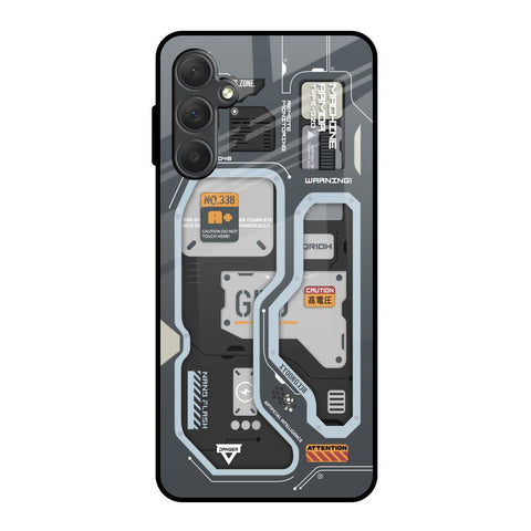 Retro Futuristic Glossy Case for Samsung Galaxy F54 5G