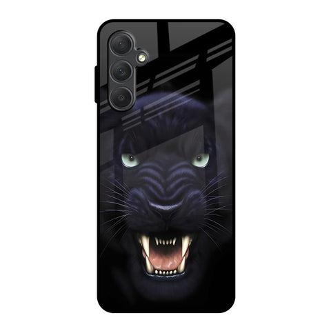 Angry Black Leopard Glossy Case for Samsung Galaxy F54 5G