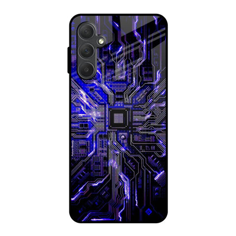 Techno Color Pattern Glossy Case For Samsung Galaxy F54 5G